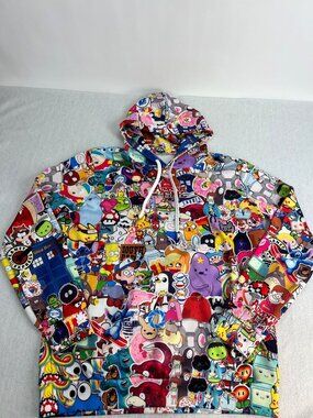 Azuki Cartoon Network Hoodie Sweatshirt MLP Dr Who Southpark Adventure Time